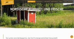 Desktop Screenshot of anufaktur.de