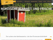 Tablet Screenshot of anufaktur.de
